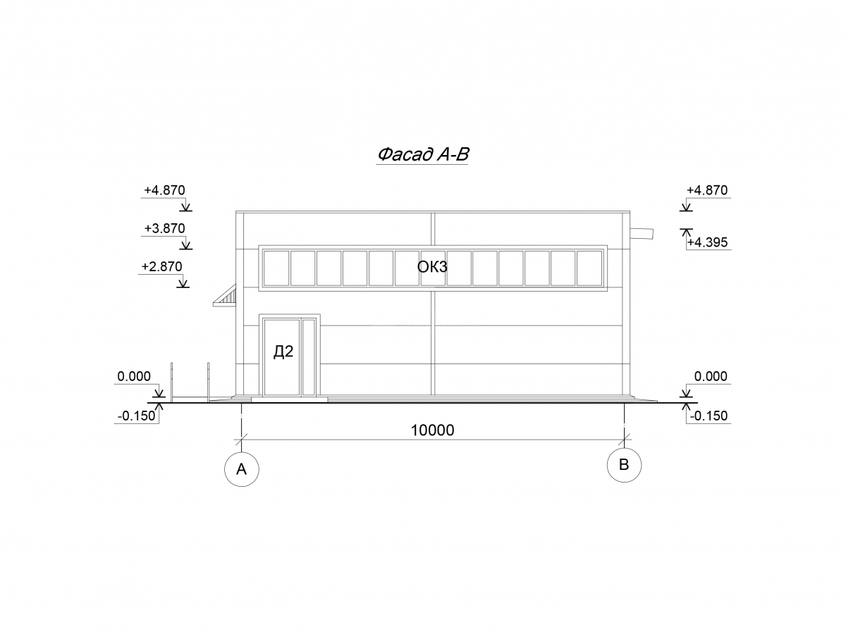 3D визуализация Магазин из сэндвич-панелей - фото 16